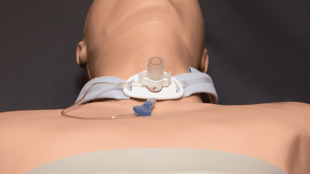 How to care for a patient with a tracheostomy